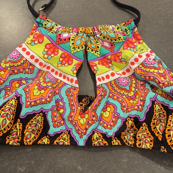 Trina Turk • Moroccan Medallion Bra Top - Picture 2 of 3
